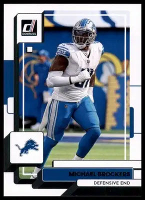 2022 Donruss Michael Brockers 91 Detroit Lions - Football Card Single