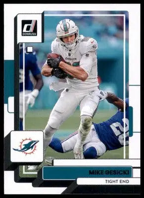 2022 Donruss Mike Gesicki 124 Miami Dolphins - Football Card Single