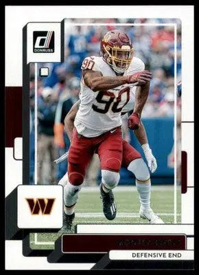 2022 Donruss Montez Sweat 184 Washington Commanders - Football Card Single