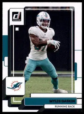 2022 Donruss Myles Gaskin 126 Miami Dolphins - Football Card Single