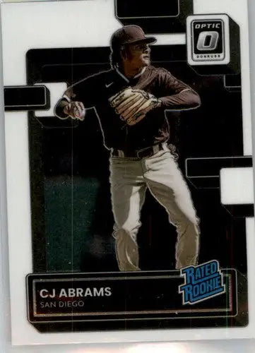 2022 Donruss Optic #109 CJ Abrams NM-MT RC Rookie Padres Rated Rookie ID:52585 - Baseball Card Single