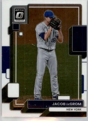 2022 Donruss Optic #113 Jacob deGrom NM-MT Mets ID:54074 - Baseball Card Single