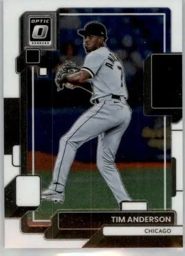 2022 Donruss Optic #159 Tim Anderson NM-MT White Sox ID:54085 - Baseball Card Single