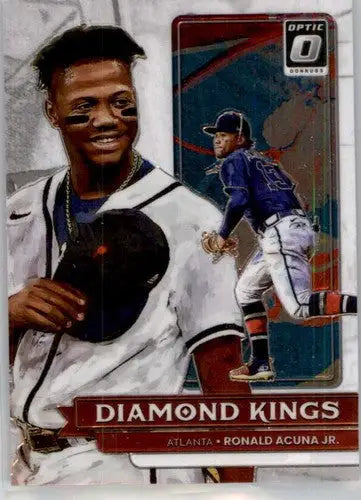 2022 Donruss Optic #16 Ronald Acuna Jr. NM-MT Braves Diamond King ID:52547 - Baseball Card Single