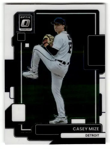 2022 Donruss Optic Casey Mize baseball card with original gloss Tigers ID 52569