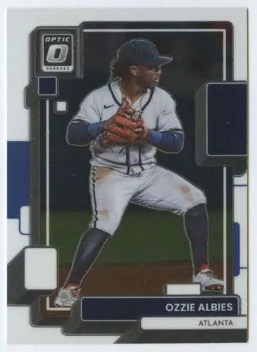 2022 Donruss Optic #174 Ozzie Albies NM-MT Braves ID:54098 - Baseball Card Single