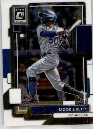2022 Donruss Optic #184 Mookie Betts NM-MT Dodgers ID:53404 - Baseball Card Single