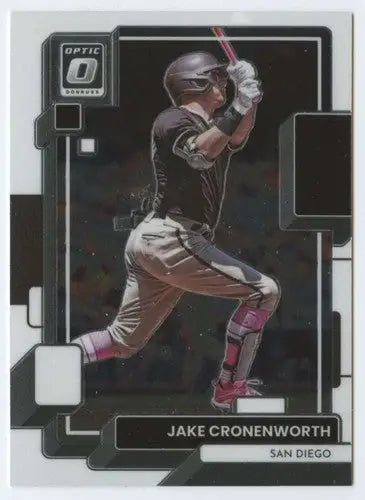 Original gloss Donruss Optic Jake Cronenworth baseball card Padres 2022 NM-MT