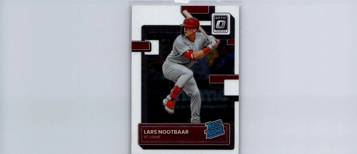 Lars Nootbaar 2022 Donruss Optic #68 baseball trading card for collectors