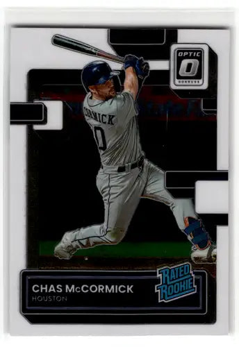 Chas McCormick Rated Rookie baseball card from 2022 Donruss Optic with original gloss