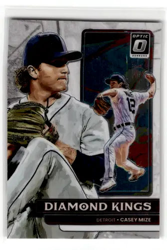2022 Donruss Optic Casey Mize Diamond King baseball card Tigers ID 52555