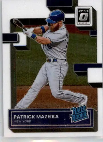 2022 Donruss Optic #84 Patrick Mazeika NM-MT RC Rookie Mets Rated Rooki ID:52537 - Baseball Card Single