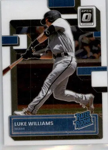 2022 Donruss Optic #89 Luke Williams NM-MT RC Rookie Marlins Rated Rook ID:52532 - Baseball Card Single