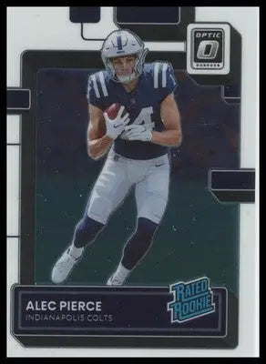 2022 Donruss Optic Alec Pierce RC 221 Indianapolis Colts