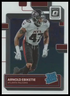 2022 Donruss Optic Arnold Ebiketie RC 261 Atlanta Falcons - Football Card Single