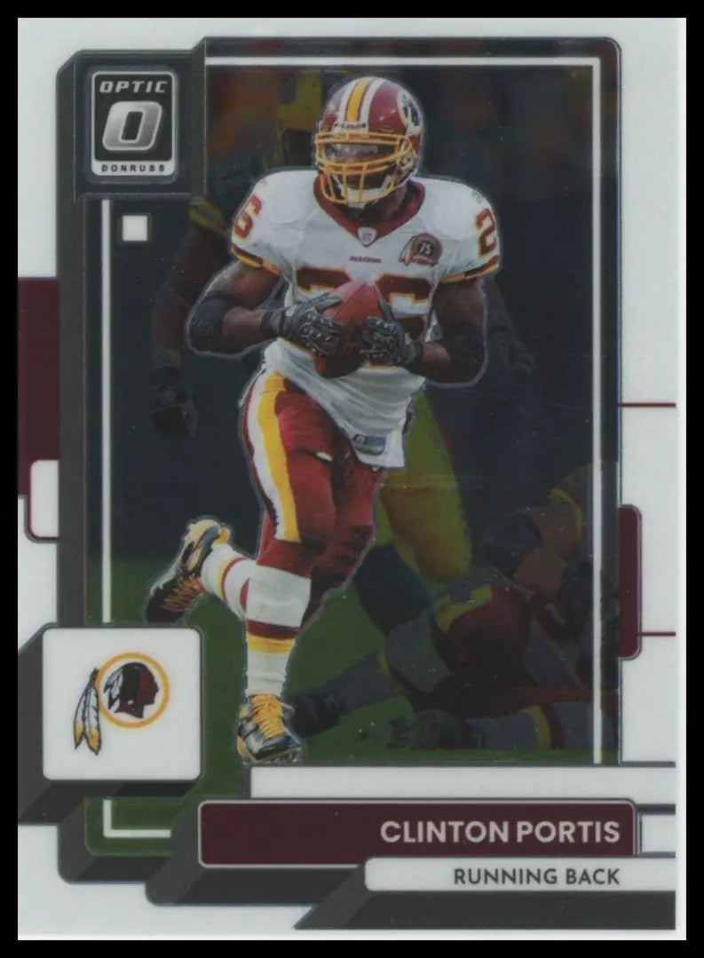 2022 Donruss Optic Clinton Portis 200 Washington Redskins - Football Card Single