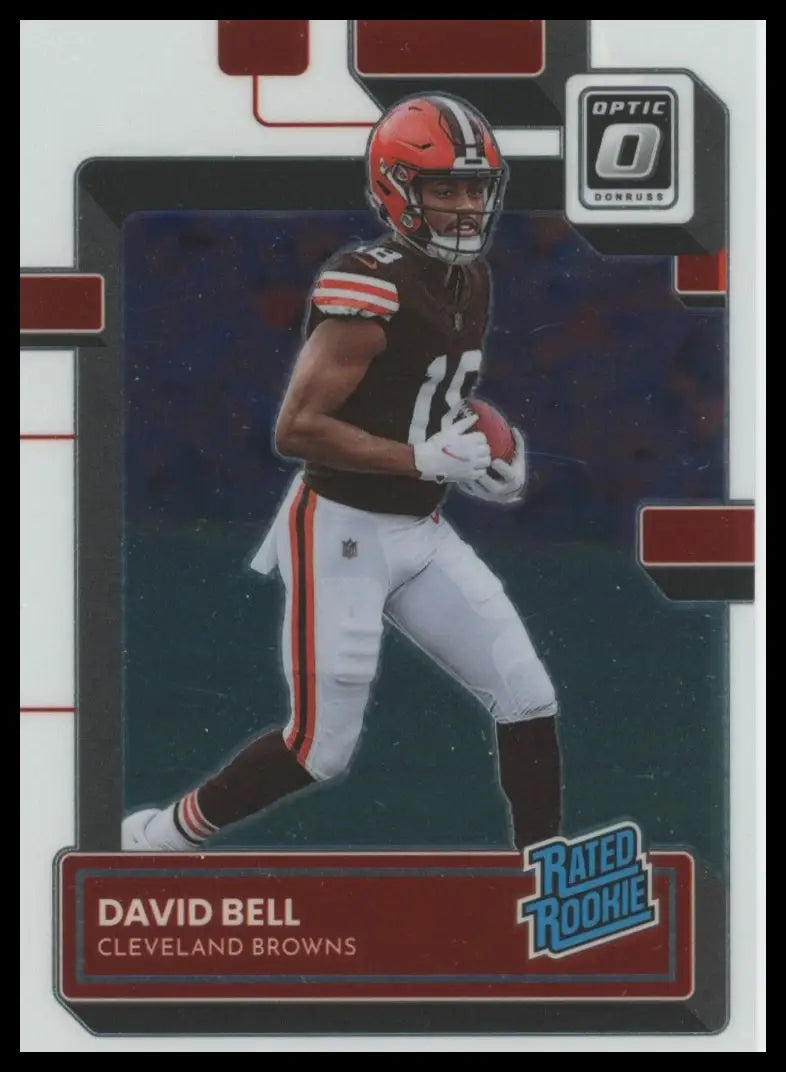 2022 Donruss Optic David Bell RC 232 Cleveland Browns - Football Card Single