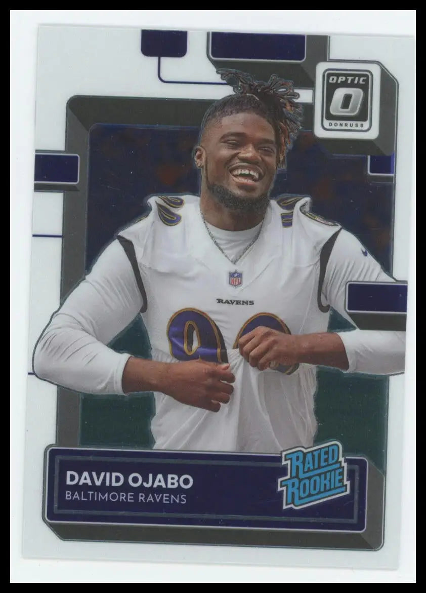 2022 Donruss Optic David Ojabo RC 265 Baltimore Ravens - Football Card Single