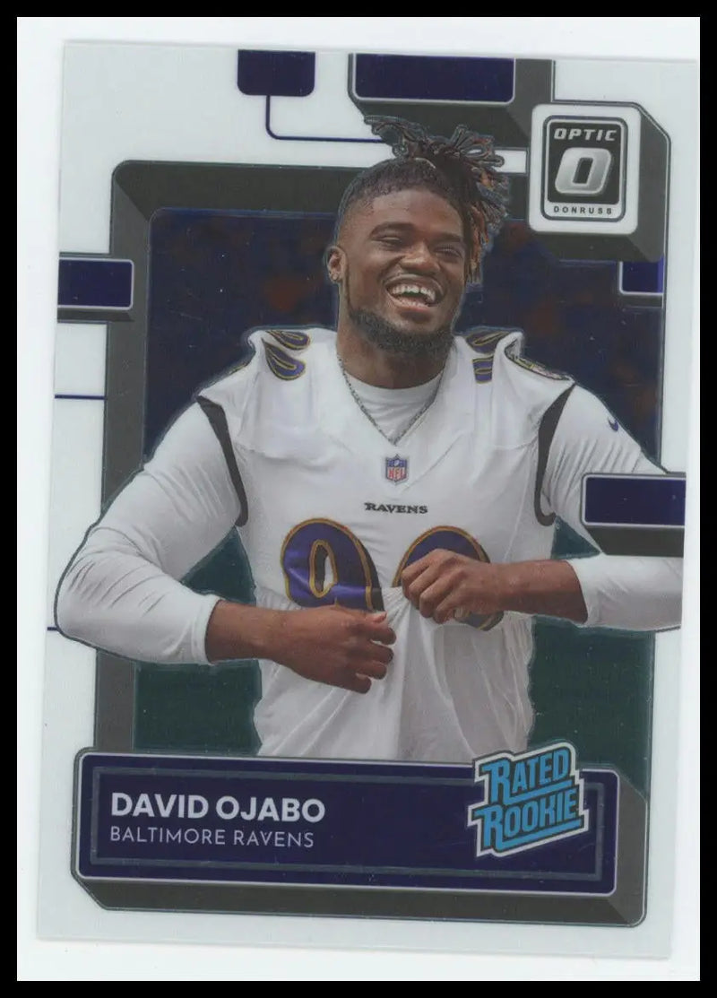 2022 Donruss Optic David Ojabo RC 265 Baltimore Ravens - Football Card Single