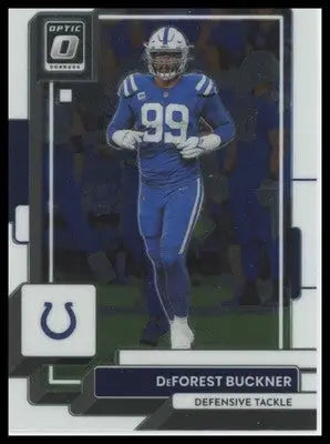 2022 Donruss Optic DeForest Buckner 86 Indianapolis Colts