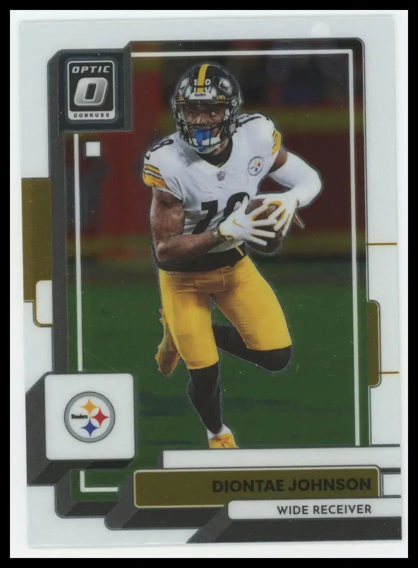 2022 Donruss Optic Diontae Johnson 166 Pittsburgh Steelers - Football Card Single