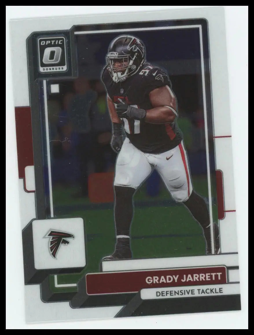 2022 Donruss Optic Grady Jarrett 11 Atlanta Falcons - Football Card Single
