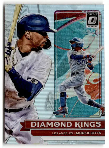 2022 Donruss Optic Holo #27 Mookie Betts NM-MT Red Sox Diamond King ID:47904 - Baseball Card Single