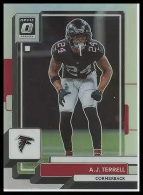 2022 Donruss Optic - Holo A.J. Terrell 10 Atlanta Falcons