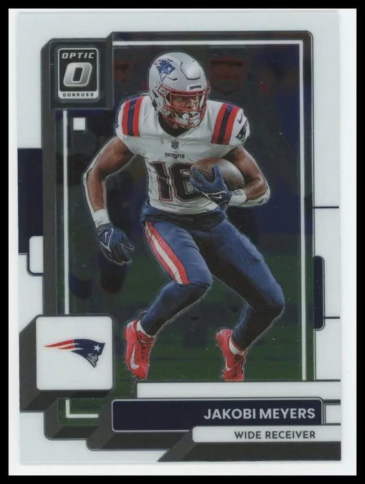 2022 Donruss Optic Jakobi Meyers 136 New England Patriots - Football Card Single