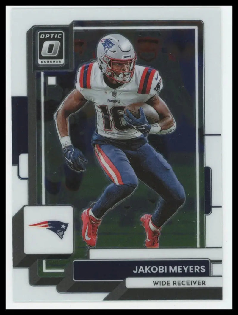 2022 Donruss Optic Jakobi Meyers 136 New England Patriots - Football Card Single