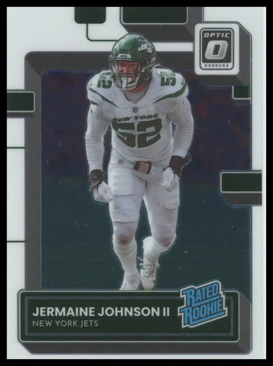 2022 Donruss Optic Jermaine Johnson II RC 250 New York Jets - Football Card Single