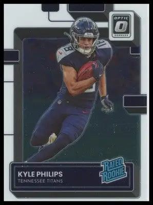 2022 Donruss Optic Kyle Philips RC 296 Tennessee Titans