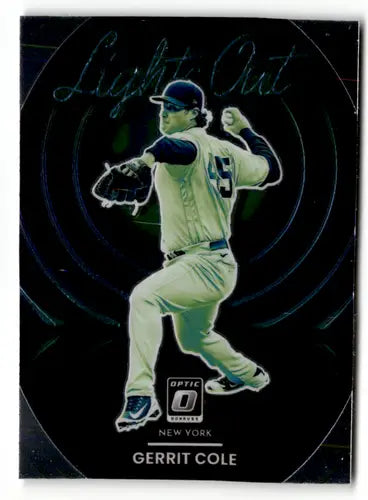2022 Donruss Optic Lights Out #13 Gerrit Cole NM-MT Yankees ID:47883 - Baseball Card Single