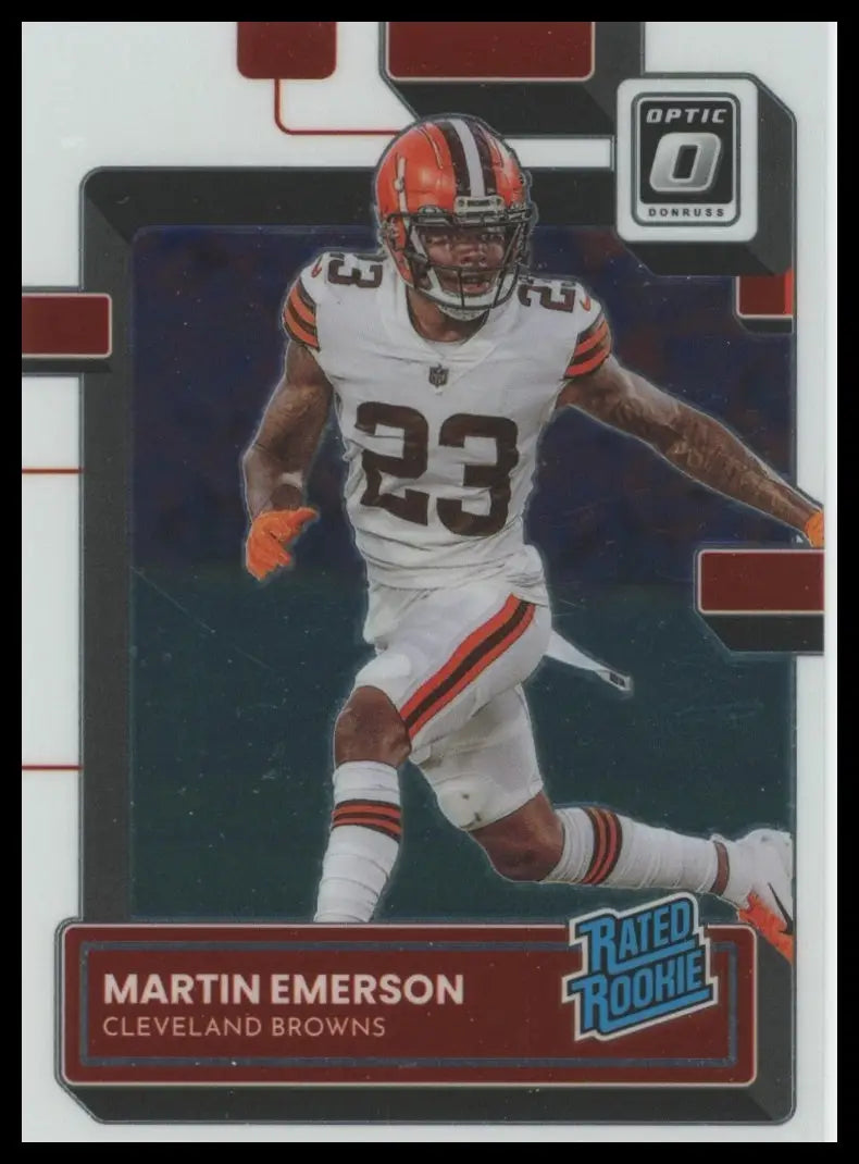 2022 Donruss Optic Martin Emerson RC 275 Cleveland Browns - Football Card Single