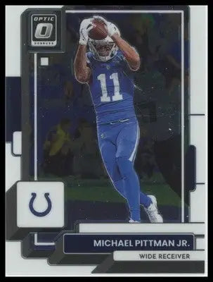 2022 Donruss Optic Michael Pittman Jr. 84 Indianapolis Colts