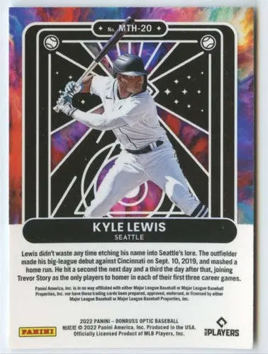 2022 Donruss Optic Mythical #20 Kyle Lewis NM-MT Mariners ID:47903 - Baseball Card Single