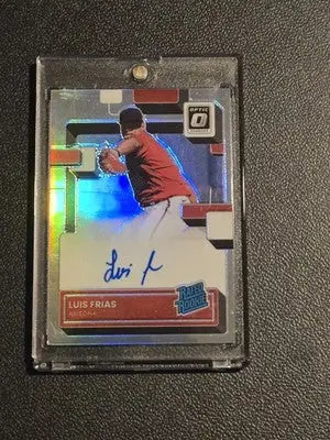 2022 Donruss Optic #RRS-LF Luis Frias Rated Rookie Signatures - Baseball Card Single