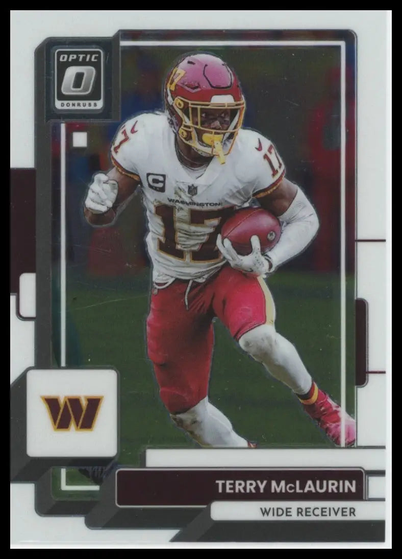 2022 Donruss Optic Terry McLaurin 197 Washington Commanders - Football Card Single