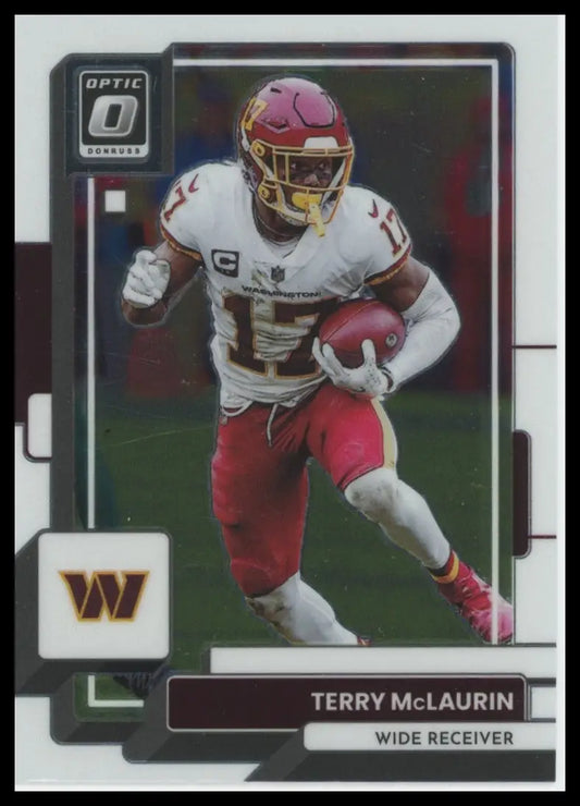 2022 Donruss Optic Terry McLaurin 197 Washington Commanders - Football Card Single