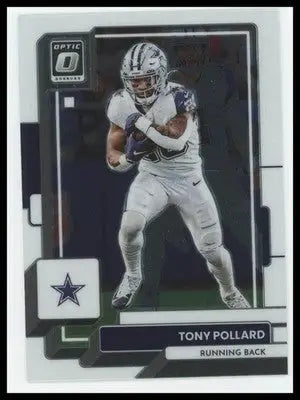 2022 Donruss Optic Tony Pollard 53 Dallas Cowboys - Football Card Single