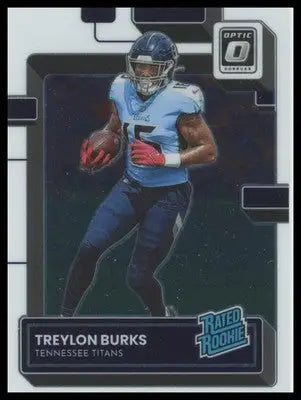 2022 Donruss Optic Treylon Burks RC 212 Tennessee Titans