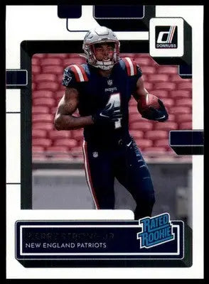 2022 Donruss Pierre Strong Jr. RC 341 New England Patriots - Football Card Single