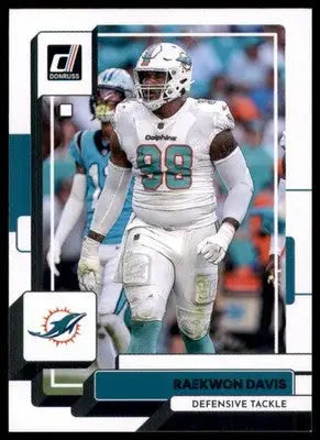 2022 Donruss Raekwon Davis 127 Miami Dolphins - Football Card Single