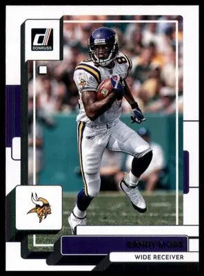 2022 Donruss Randy Moss 111 Baltimore Ravens - Football Card Single