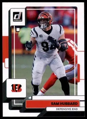 2022 Donruss Sam Hubbard 201 Cincinnati Bengals - Football Card Single