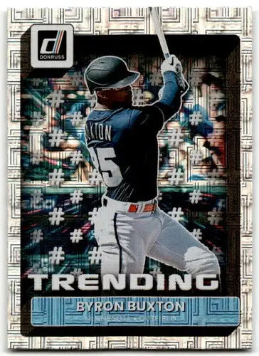2022 Donruss Trending Vector #5 Byron Buxton NM-MT Twins ID:42103 - Baseball Card Single