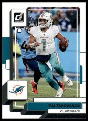 2022 Donruss Tua Tagovailoa 125 Miami Dolphins - Football Card Single