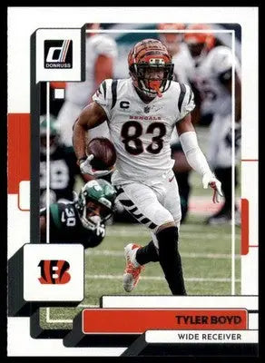 2022 Donruss Tyler Boyd 198 Cincinnati Bengals - Football Card Single