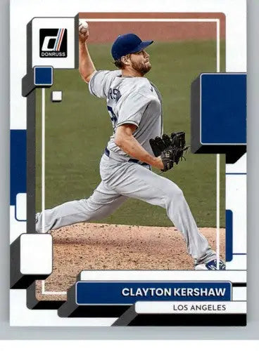 2022 Donruss Variations #85 Clayton Kershaw NM-MT Dodgers ID:42139 - Baseball Card Single