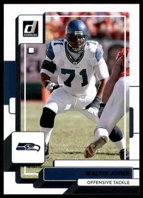 2022 Donruss Walter Jones 38 Seattle Seahawks - Football Card Single
